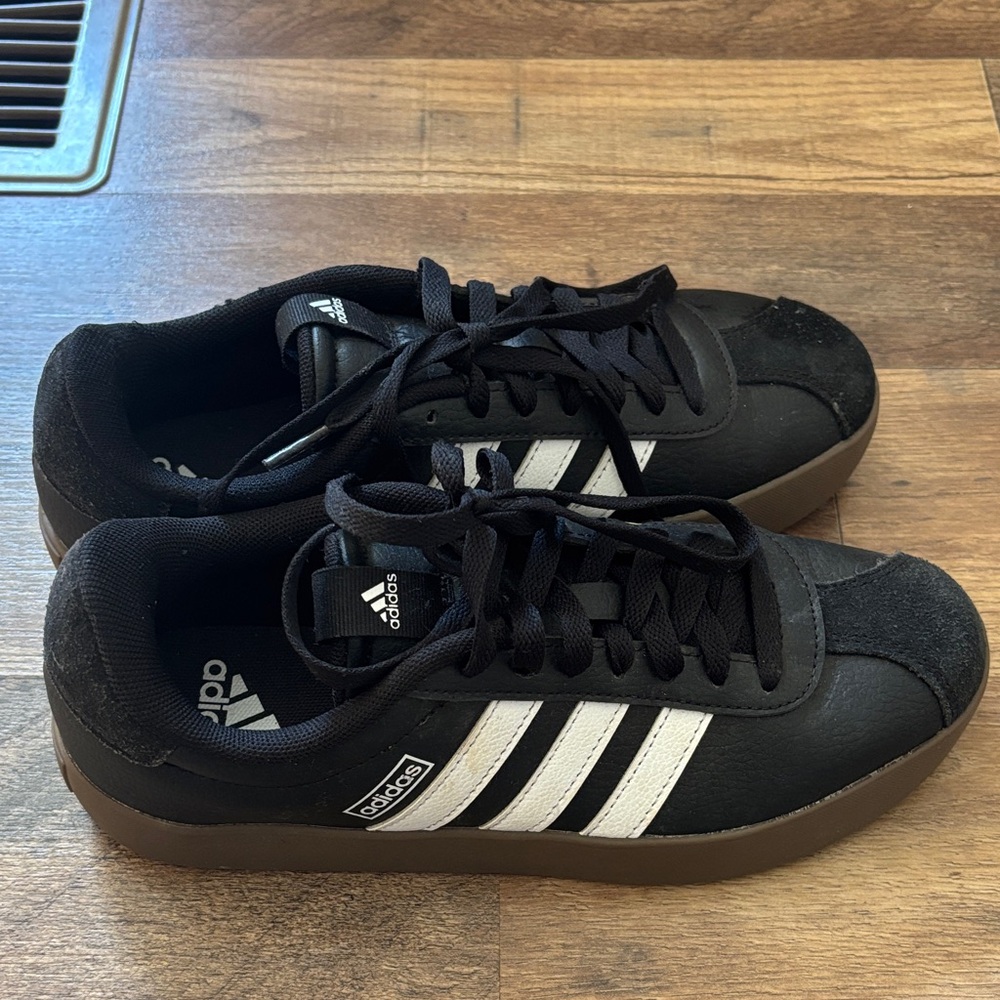 Adidas Black and White Classic Sneakers